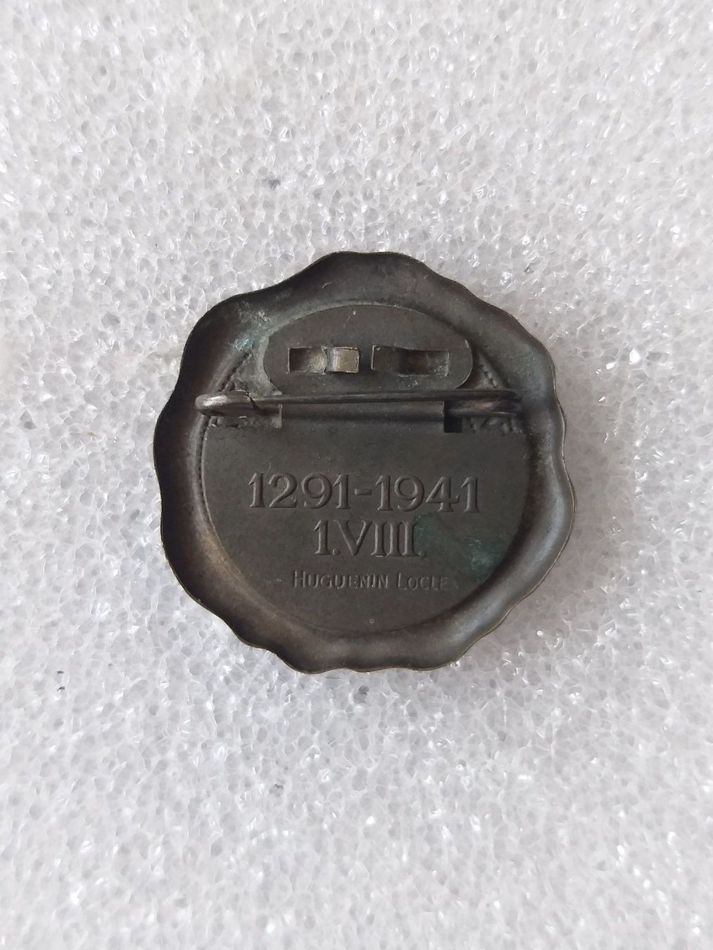 Placchette & Badge: 1. August Abzeichen 1941 – Usato da Bauma venduto da SwissMilitaria 1