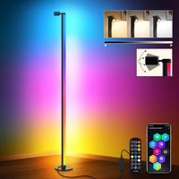 RGB Stehlampe LED, 16 Mio Farben, dimmbar, Höhe verstellbar