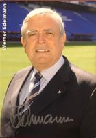 Werner Edelmann 1941-2023 FC Basel Autogramm Foto 10x15cm
