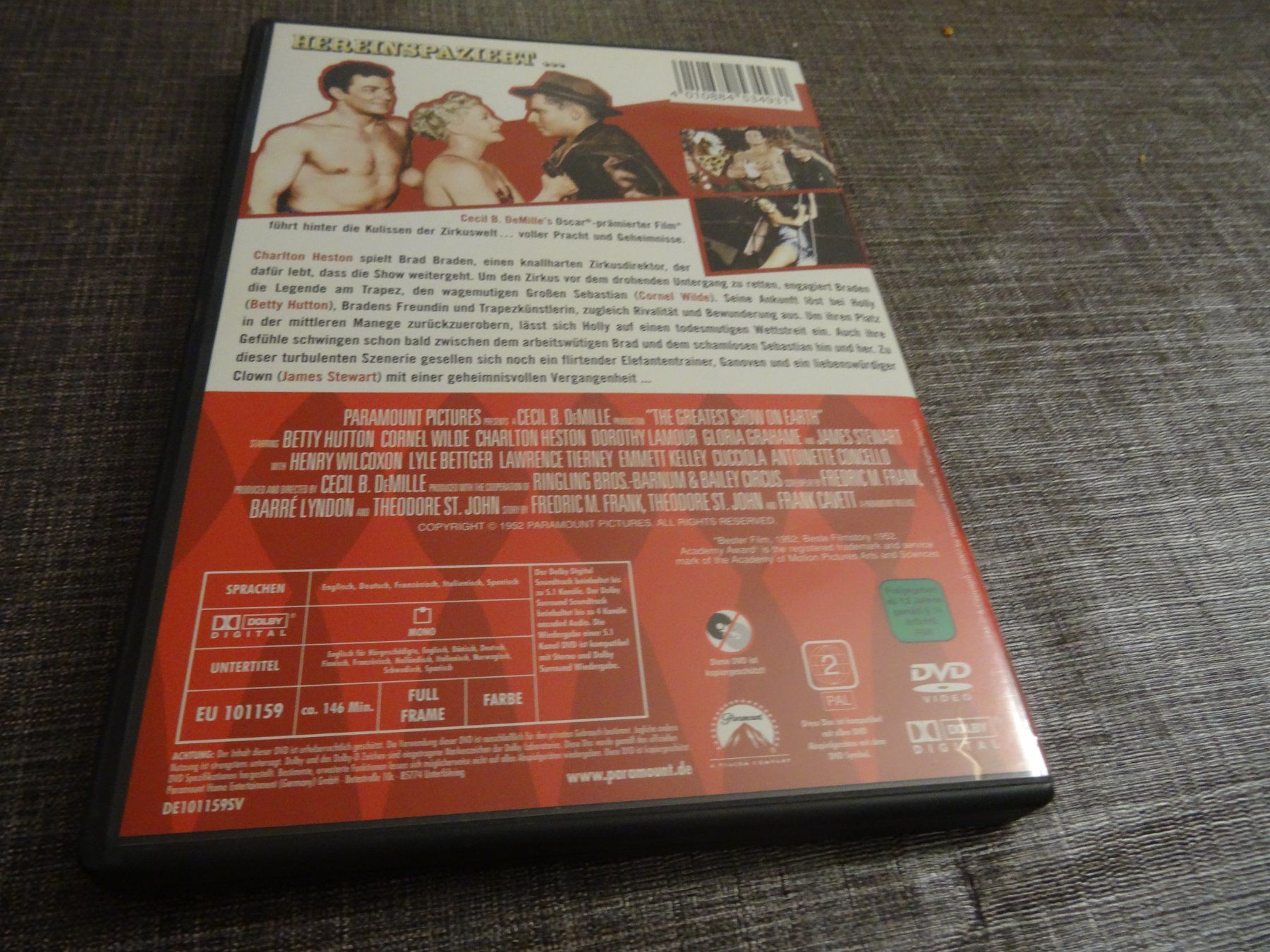 Tutti i DVDs: DVD Die grösste Show der Welt – Usato da Olten venduto da Disc-Verkauf 2