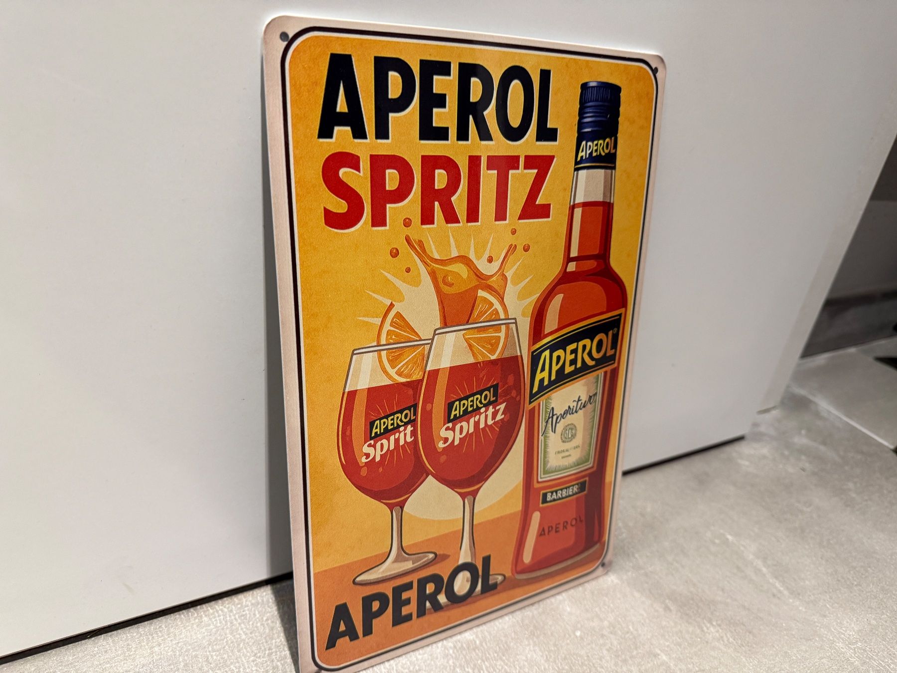 Schilder: METALL SCHILD APEROL SPRITZ / 1 Stück / NEU/ – Neu und originalverpackt aus Seon von Aaargauer01