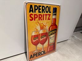 METALL SCHILD APEROL SPRITZ / 1 Stück / NEU/