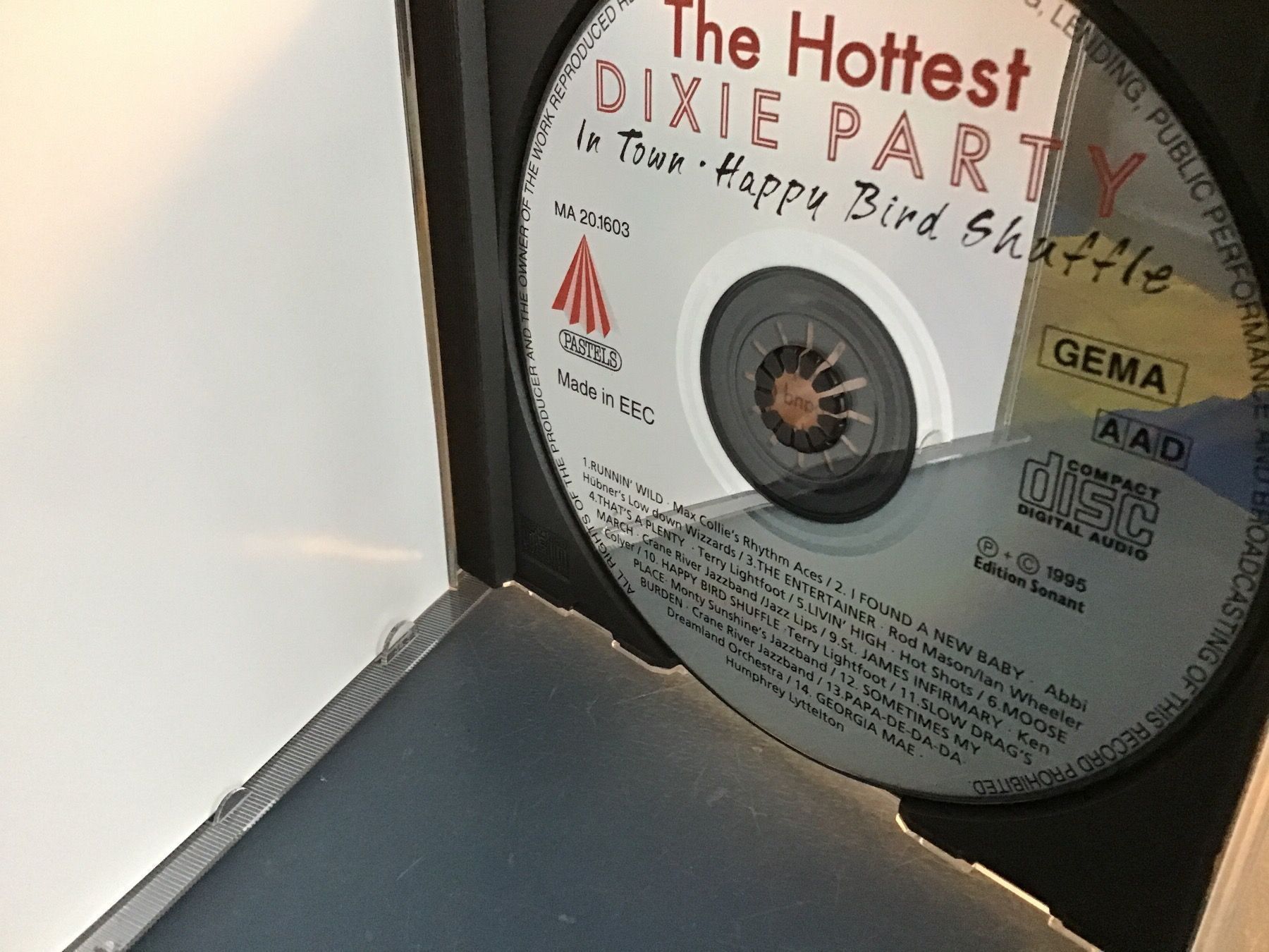 CD: the hottest dixie party – Usato da Thierachern venduto da sweden08 2
