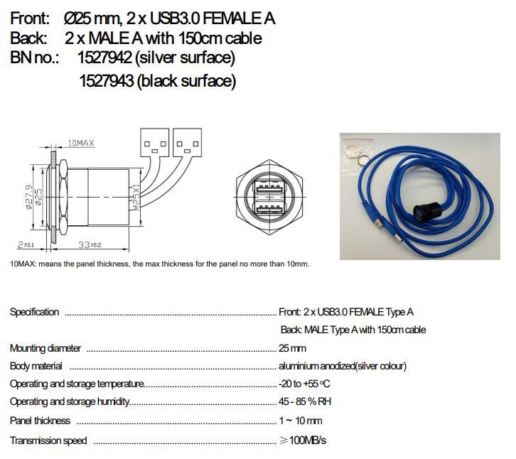 Elektronikbauteile: USB Steckverbinder – Neu und originalverpackt aus Thalwil von Tgatga 2