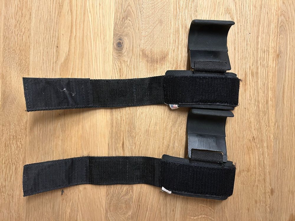 4 Stück Gewichtheberhaken Fitness Zughilfen - Rutschfeste Powerlifting Haken Für Krafttraining - Schwarz