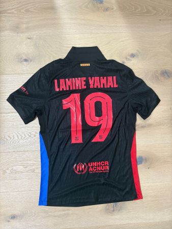 FC Barcelona 2024/2025 Trikot Schwarz Lamine Yamal