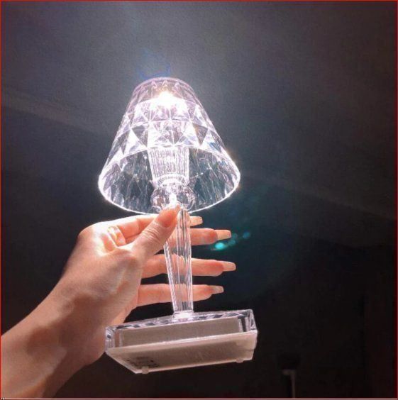 Lampade: Tischleuchte Diamant. Italy Design LED – Nuovo e nell'imballaggio originale da Burgdorf venduto da XJ6 1