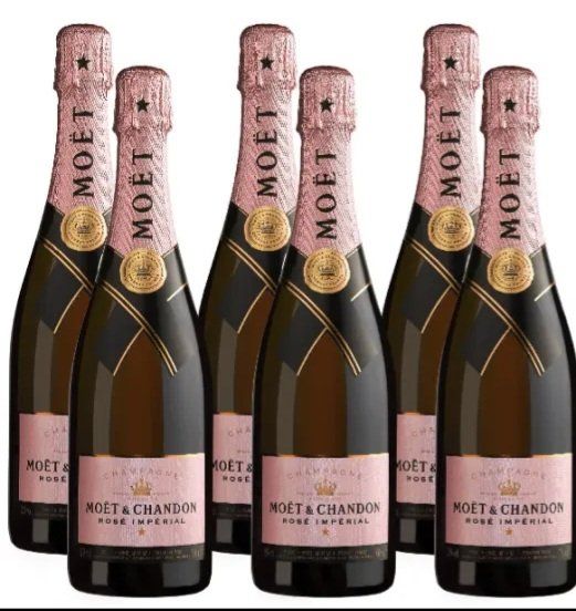 Moet Vino: MOET CHANDON  BRUT ROSE 375cl CHAMPAGNER 6 FLASCHE – Nuovo (secondo la descrizione) da Schönenwerd venduto da 1952kv