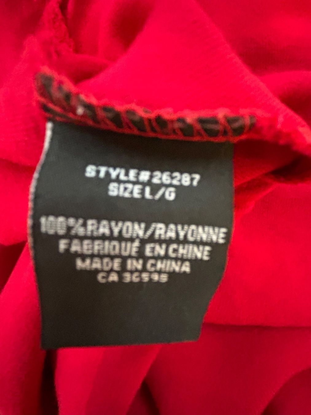 Camicette: Damen-Bluse rot – Usato da Triesen venduto da boston7 3