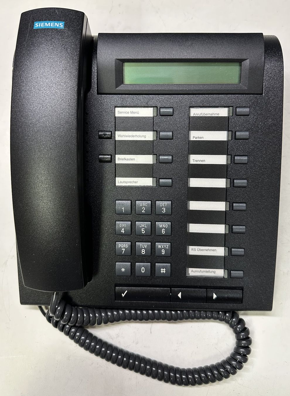 Siemens Telefoni: Telefonapparat Optiset E standard anthrazit occ. – Usato da Hergiswil NW venduto da hpb_9bvx