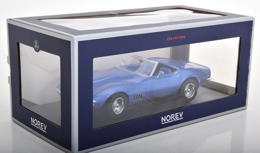 Chevrolet Modellini d'auto: Chevrolet Corvette Convertible 1:18 – Nuovo e nell'imballaggio originale da Erlenbach im Simmental venduto da Model_box 1