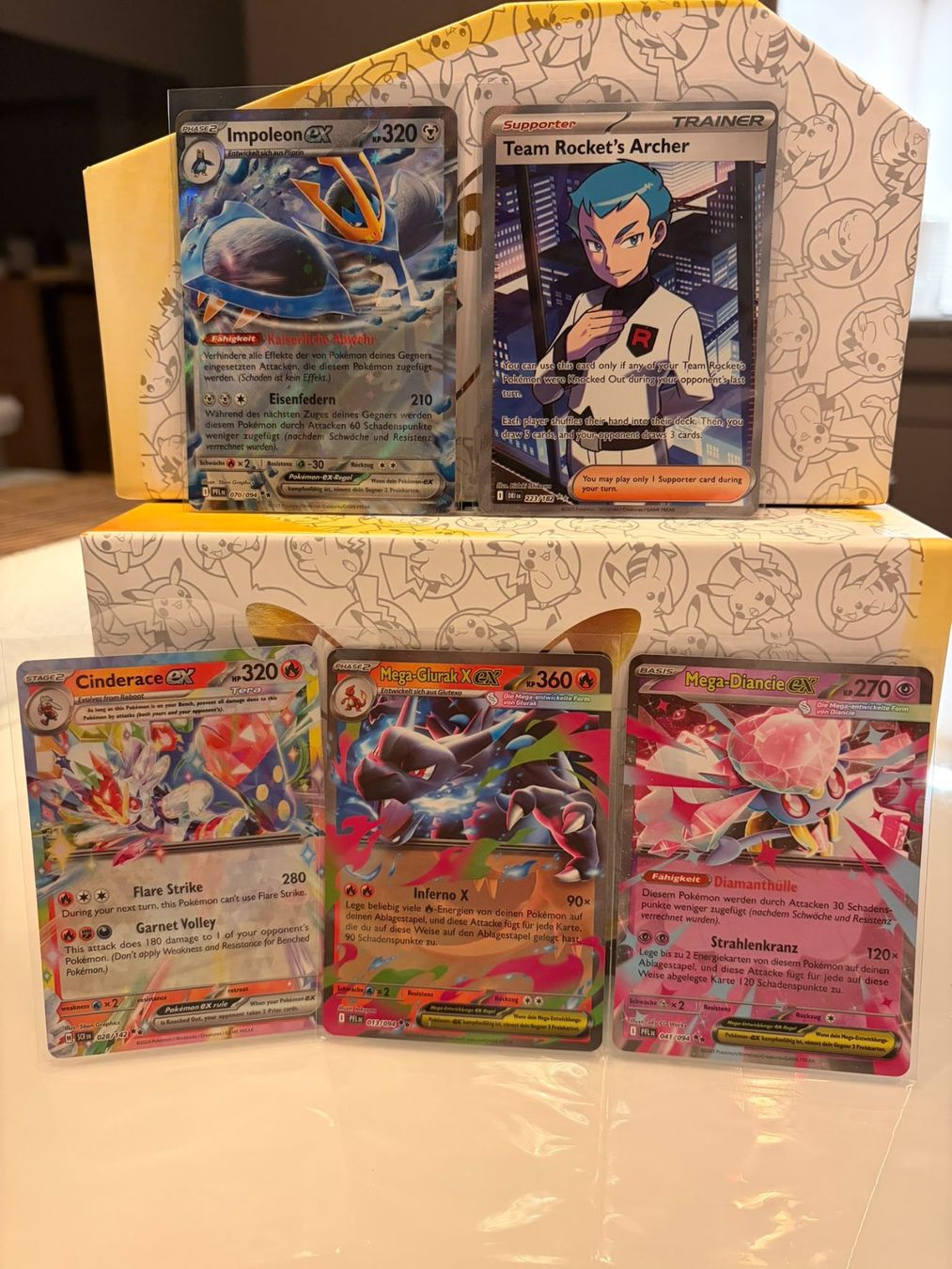 Pokémon Carte collezionabili: Pokemon diverse ex Karten – Usato da Neuhausen am Rheinfall venduto da keishinofficial