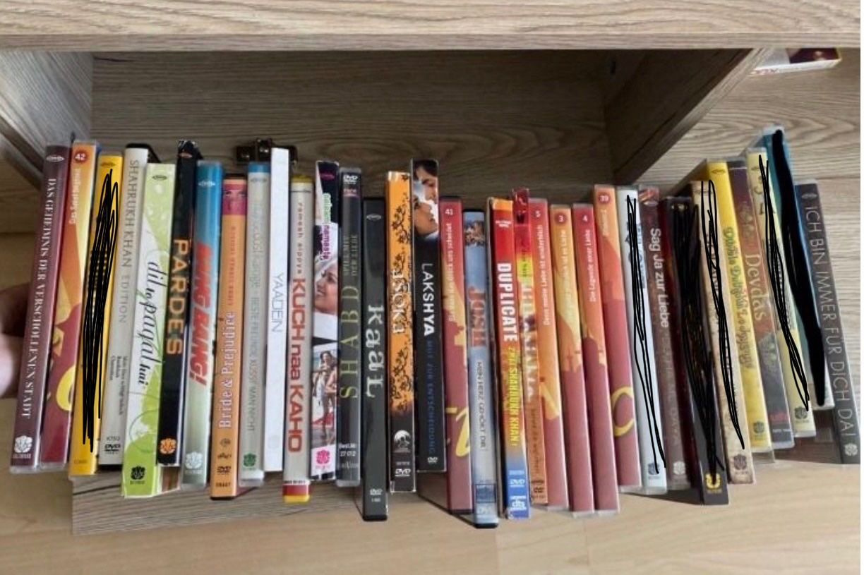 Tutti i DVDs: Bollywood DVD Sammlung – Usato da Wangen b. Olten venduto da Sarina93881621