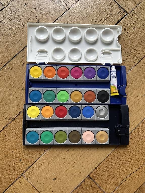 Farben: Deckfarbkasten von Pelikan NEU! – Gebraucht aus Zuerich von Tozde