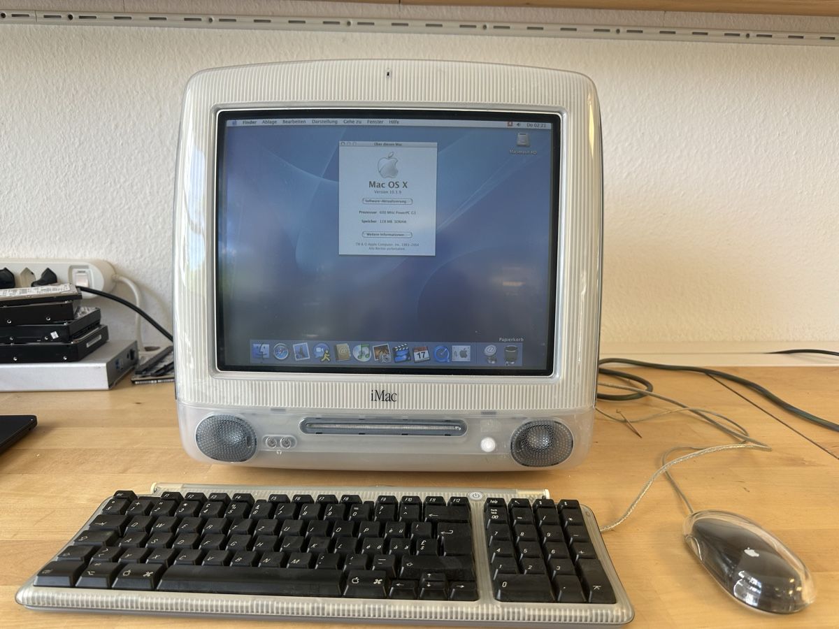 Apple PCs: Apple iMac G3 Blau – Gebraucht aus Luzern von FrankGroebel