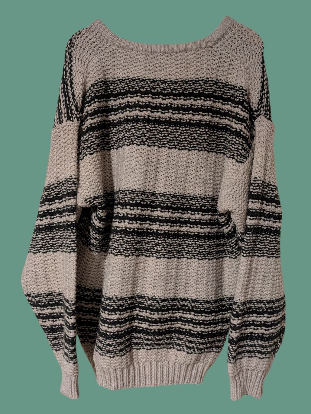 Pulls & Sweat-shirts: Gestreifter Vintage-Grobstrickpullover – D'occasion à St. Gallen par nadinewho 2