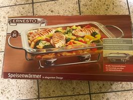 Speisenwärmer von Ernesto aus Glas