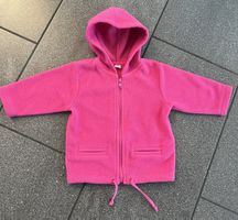 Süsse pinkige Fleece-Jacke Gr. 68