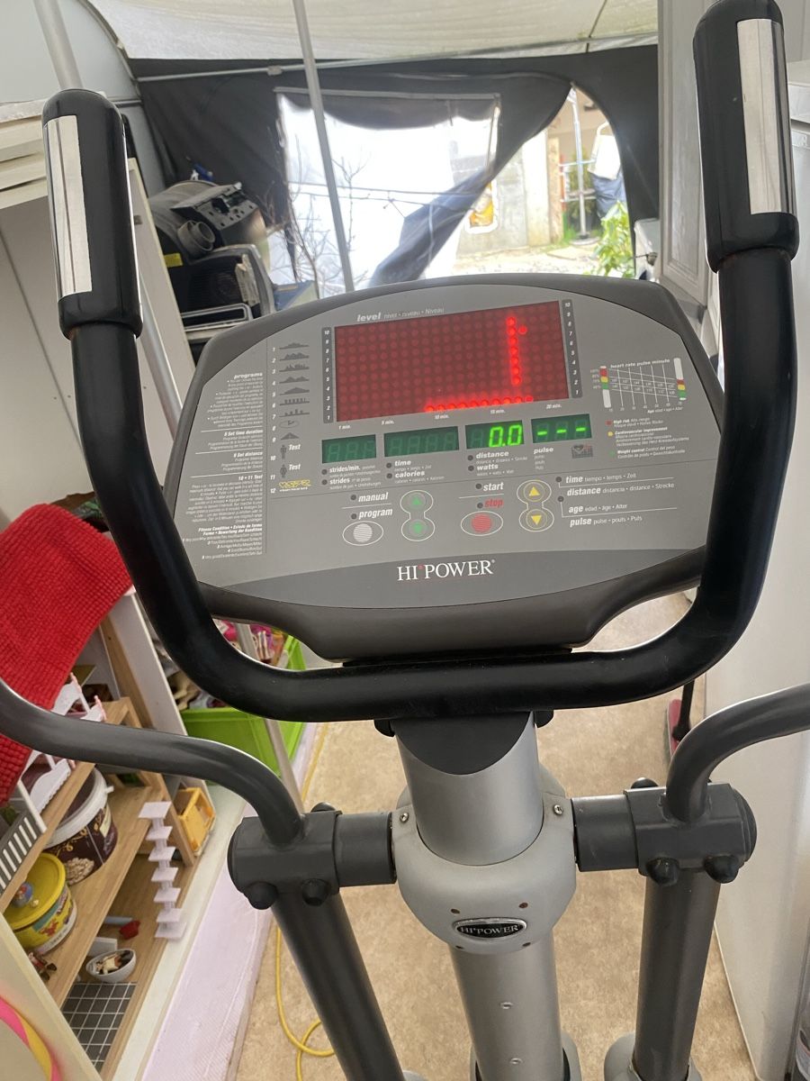 Hometrainer: Hi Power Advance professionelle Crosstrainer – Usato da Breitenbach venduto da Tira123 6