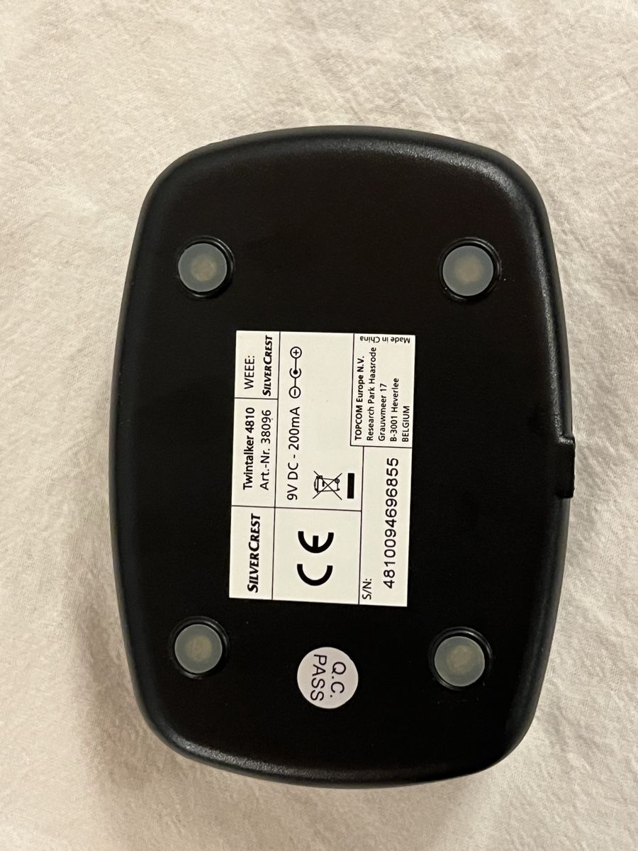 Radiocomunicazione: Funkgerät SilverCrest TwinTalker 4810 mit Ladestation – Usato da Menziken venduto da TopDevShop 5