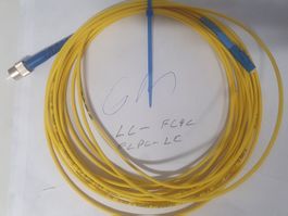 LWL-Patchkabel Glasfaserkabel FCPC-LC  Single, 6 m 6m