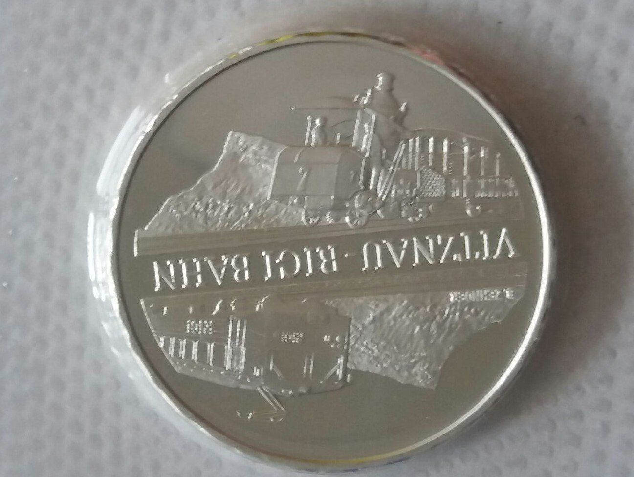 Tutti le monete: 20 Fr Silbermünze Vitznau-Rigi Bahn 2008 – Nuovo e nell'imballaggio originale da Laufen venduto da Sunjupite7 1