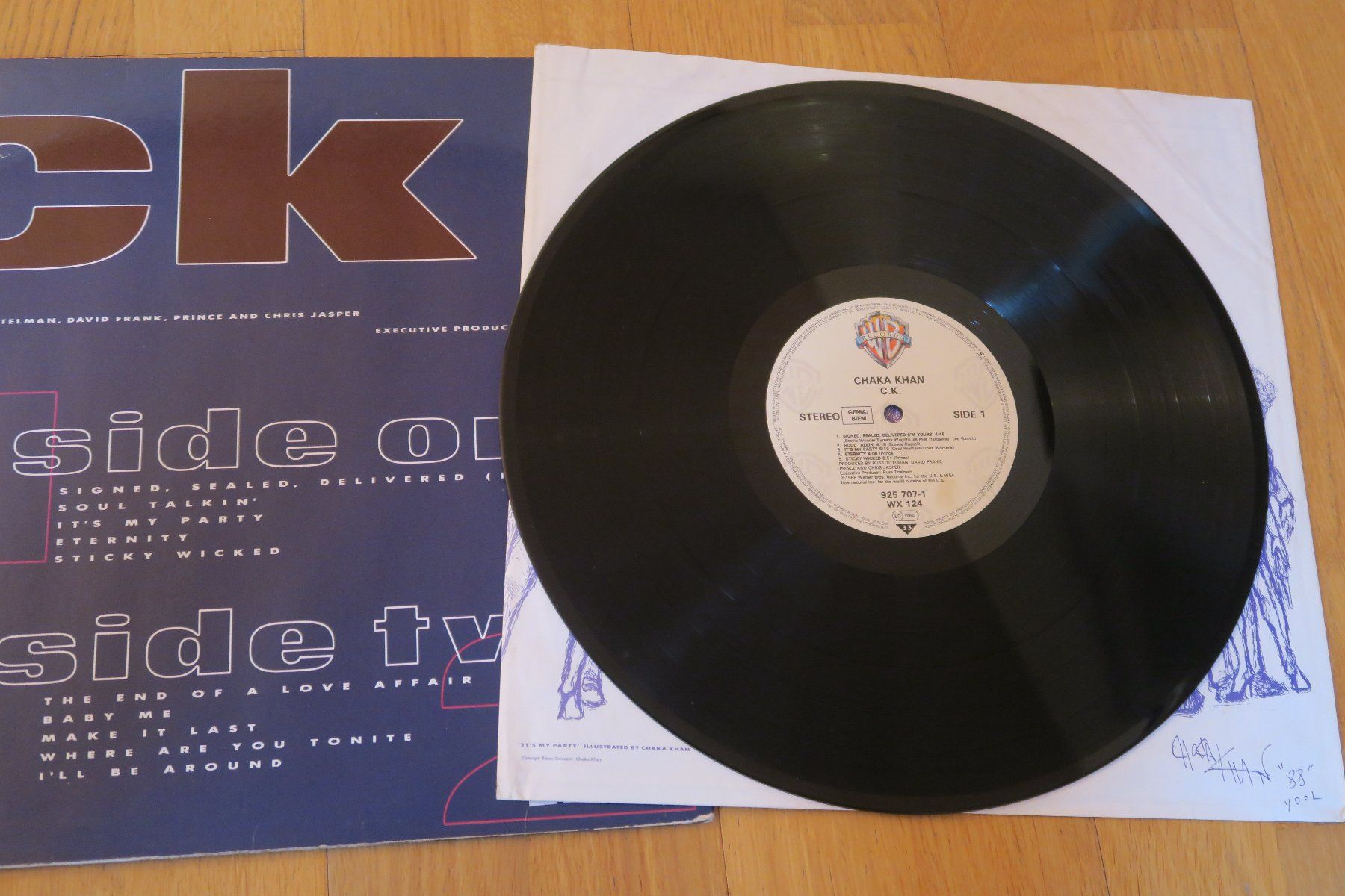 Dischi in vinile: Chaka Khan – CK – Usato da Thun venduto da Karibu70 3