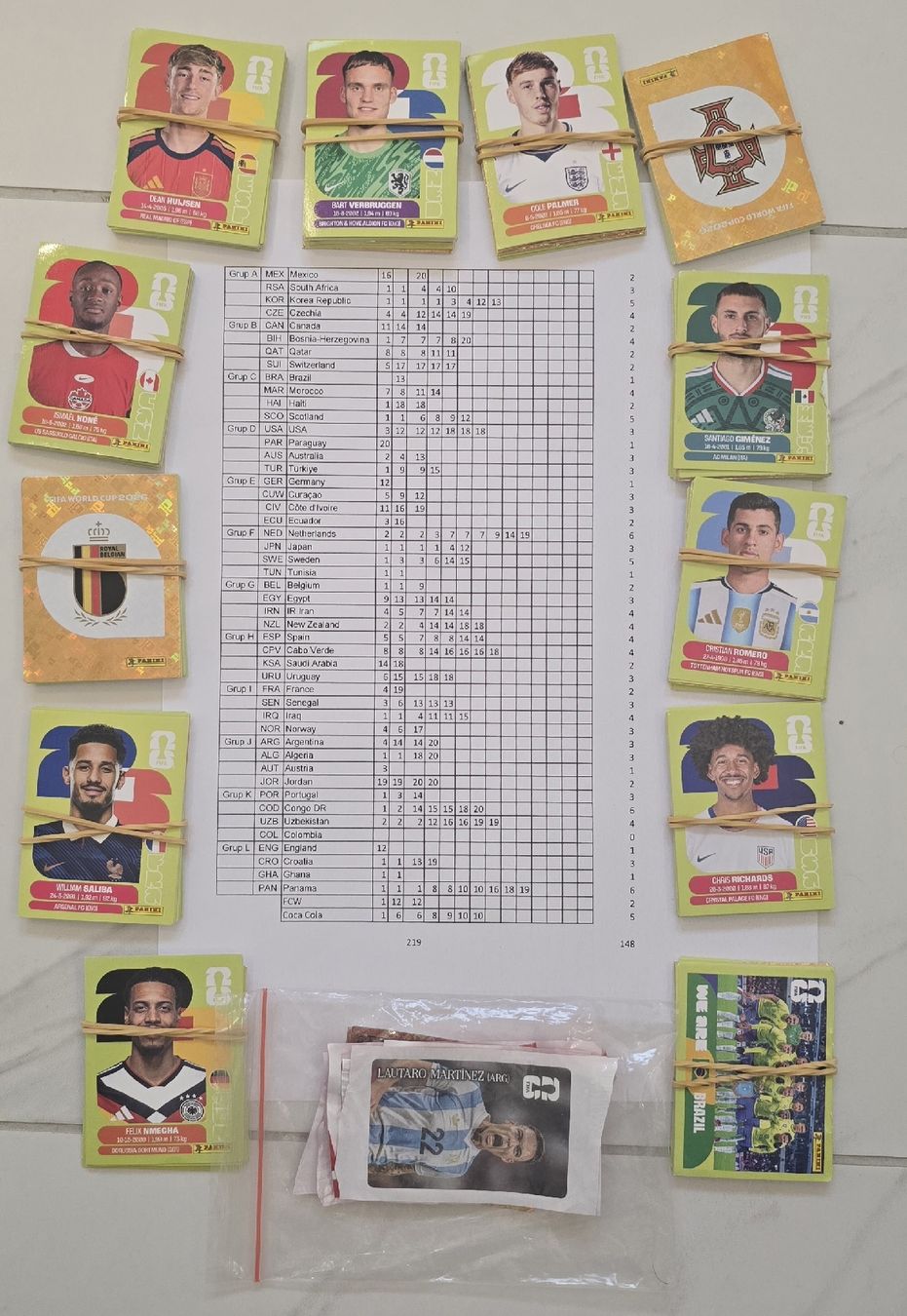 Panini Carte collezionabili: WM 2026 Panini Sticker  – Nuovo (secondo la descrizione) da Löhningen venduto da iltekin