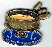 Plaquettes & Badges: Swiss Fondue – D'occasion à Hinterkappelen par Schampus