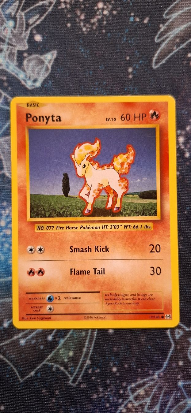 Pokémon Sammelbilder & Trading cards: Ponyta 19/108 - Pokemon Evolutions ENG – Gebraucht aus Petit-Lancy von Kara_TCG 1