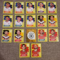 Panini Sticker 17 Stk, WM 2026, Deutschland, USA, Marokko