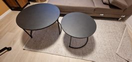 2 Couchtische, Metall