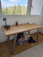 Schreibtisch Fredriks Aleg Eiche Dekor 140x60 cm neuwertig