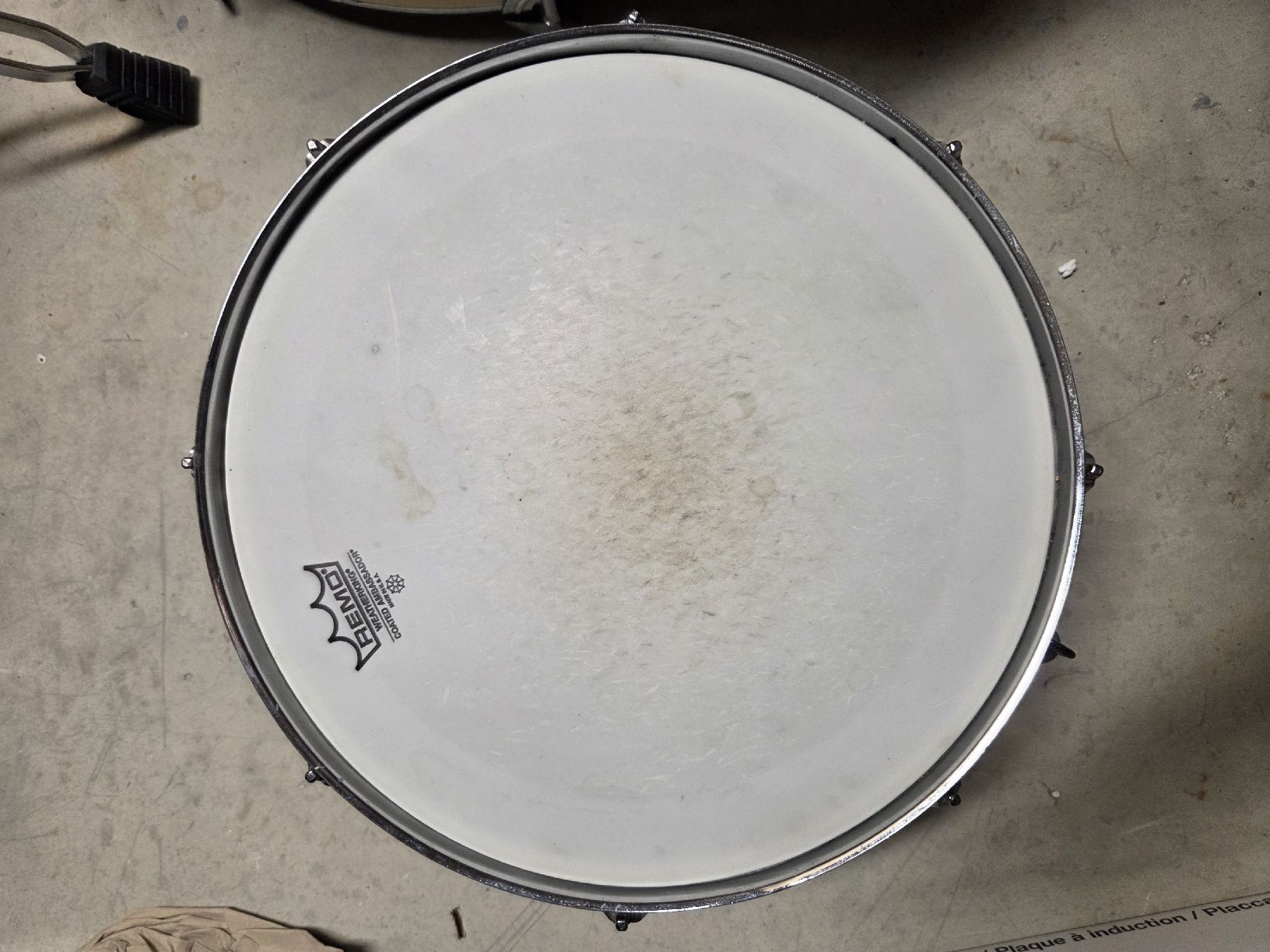 Musikinstrumente: Snare Drum gebraucht Chrom mit Remo Fell – Gebraucht aus Steffisburg von Daddy_cool