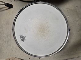 Snare Drum gebraucht Chrom mit Remo Fell