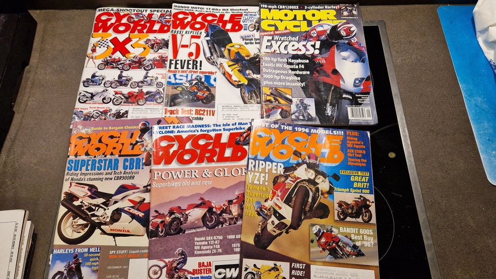 Riviste & Magazine: 29 Stk. US - Motorradzeitschrift  Cycle World – Usato da Wetzikon ZH venduto da Oldieslover 3