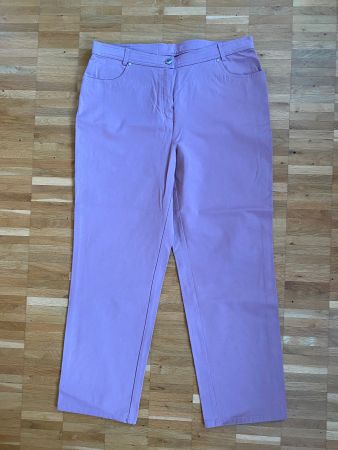 Hose Damen Gr.44 (Gr.23 Kurzgrösse) altrosa, Länge 101cm