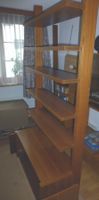 Bücherregalwand mit Schrankunterteil Verstellbar/Modular