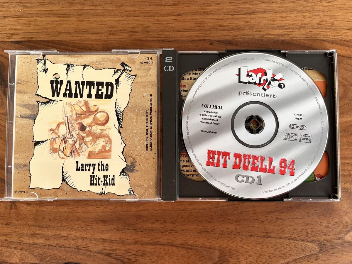 CD: CD Larry präsentiert: Hit Duell 94 – Usato da Merenschwand venduto da katerchen01 1