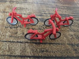 lego 4719c01 lot de 3 pièces Red Bicycle with Handlebars