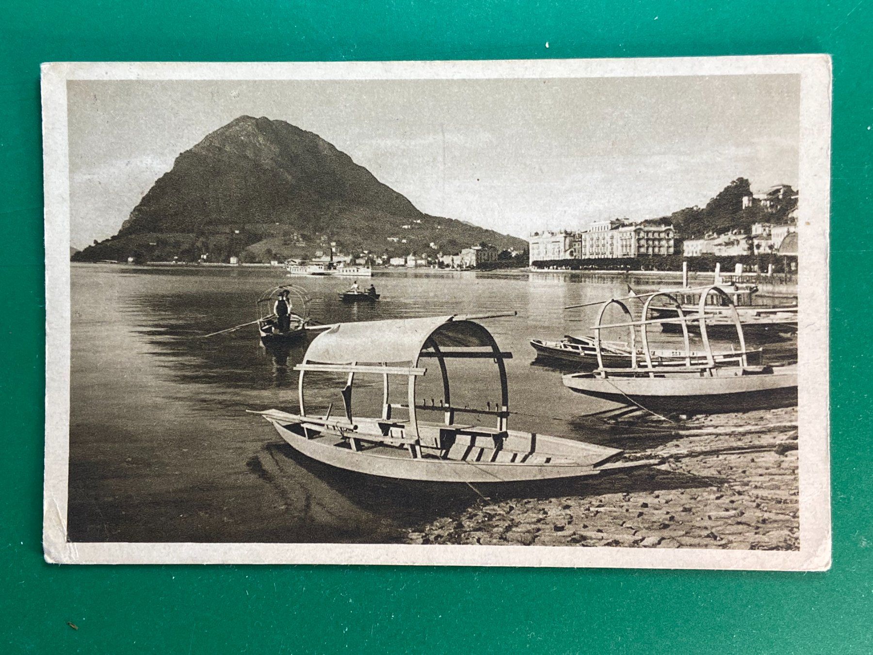 Cartoline postali: Lugano, Riva V. Vela – Usato da Steg VS venduto da danwer74