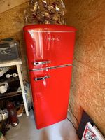 Kühlschrank S.P.C. rot Retro Optik guter Zustand 