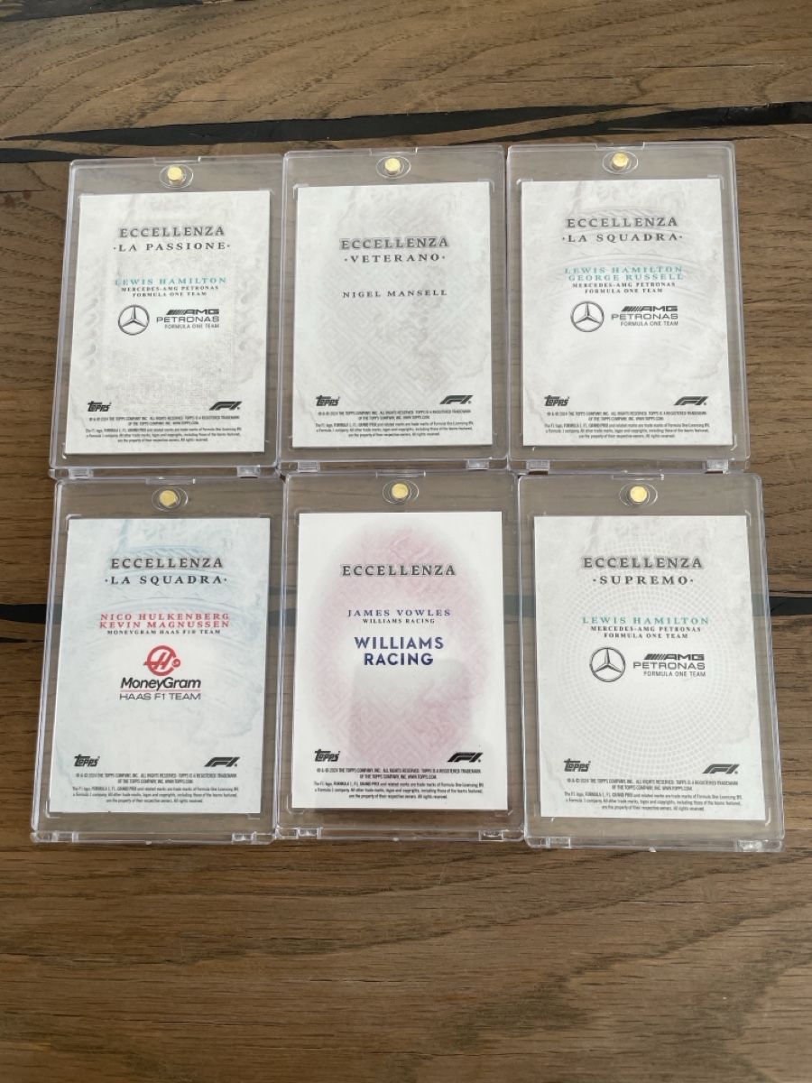 Topps Sammelbilder & Trading cards: F1 Topps Eccellenza Karten Set, Top Zustand, Selten! – Neu (gemäss Beschreibung) aus Chur von Ingi6565 1