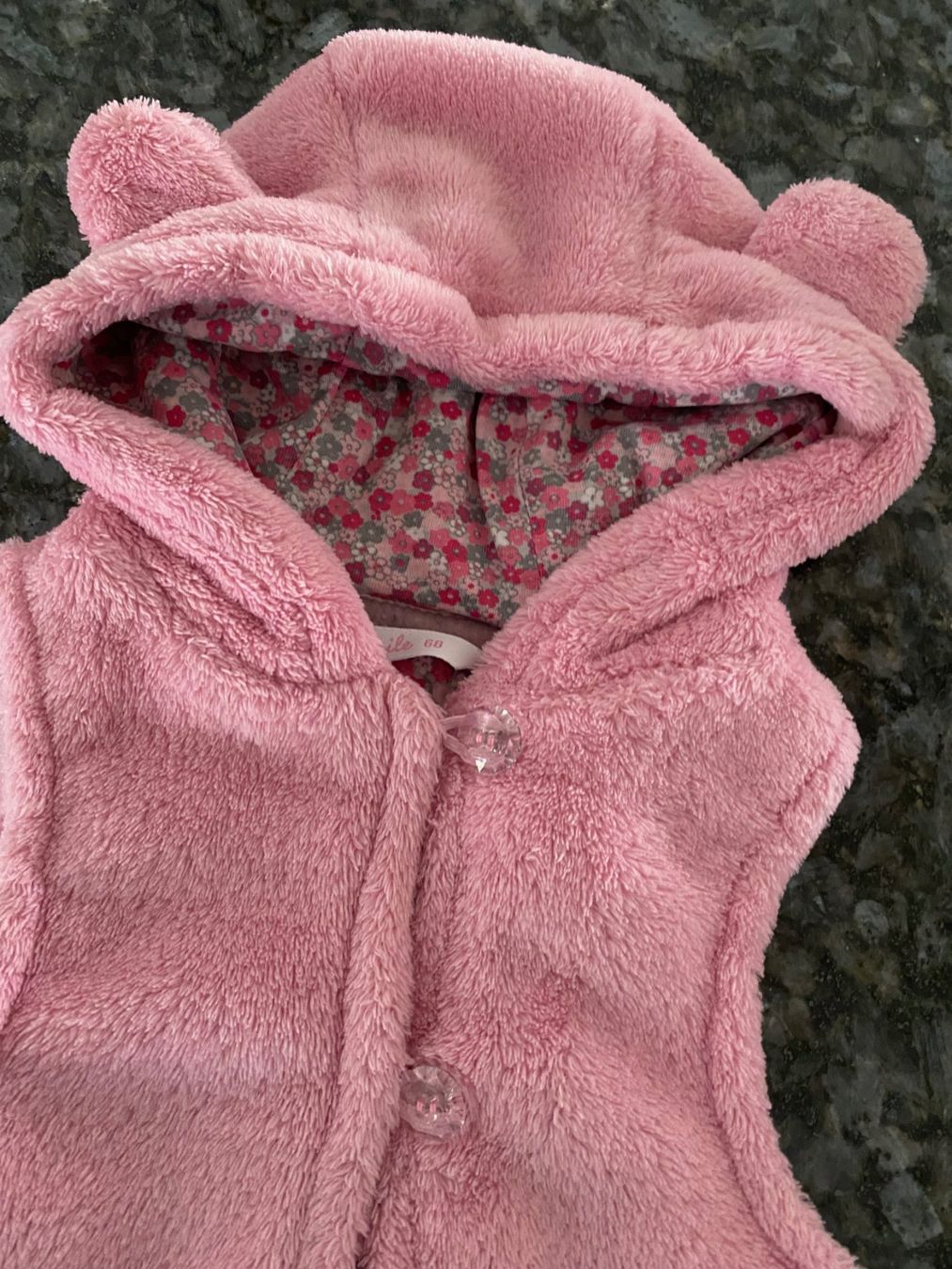 Sonstige Mädchenkleider: Smile Gilet rosa  Grösse 68 – Gebraucht aus Allenwinden von Obalu 1