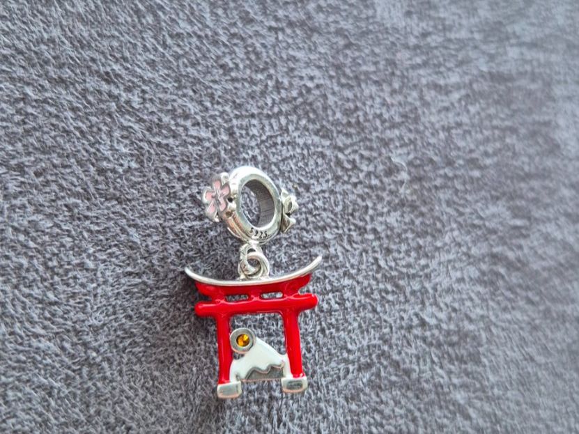 Pendentifs: Silber Charm Torii Gate +Garantie – Neuf (Voir description) à Rotkreuz par Carbone_Bijou-Shop 2