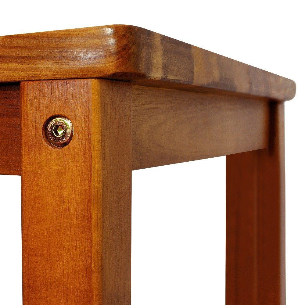 Sgabelli: 2 Barhocker - Akazienholz – Nuovo e nell'imballaggio originale da Winterthur venduto da aredo 2