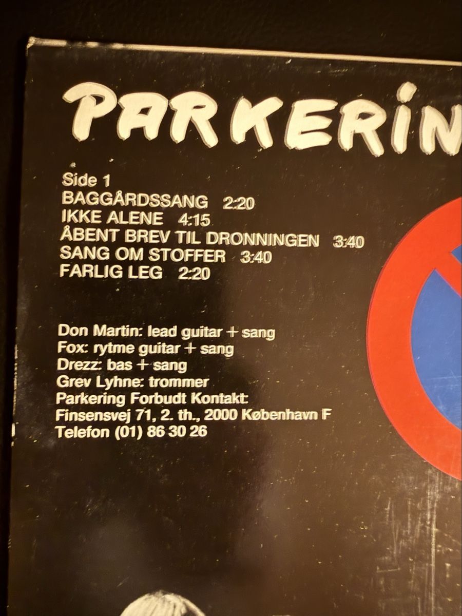 Dischi in vinile: Parkering Forbudt  Vinyl Schallplatte – Usato da Goldach venduto da Donpancho 4