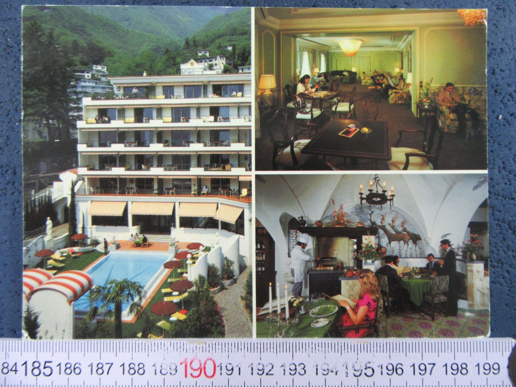 Cartoline postali: BRISSAGO HOTEL VILLA CESAR TI AK – Usato da Ettingen venduto da Hausi4711