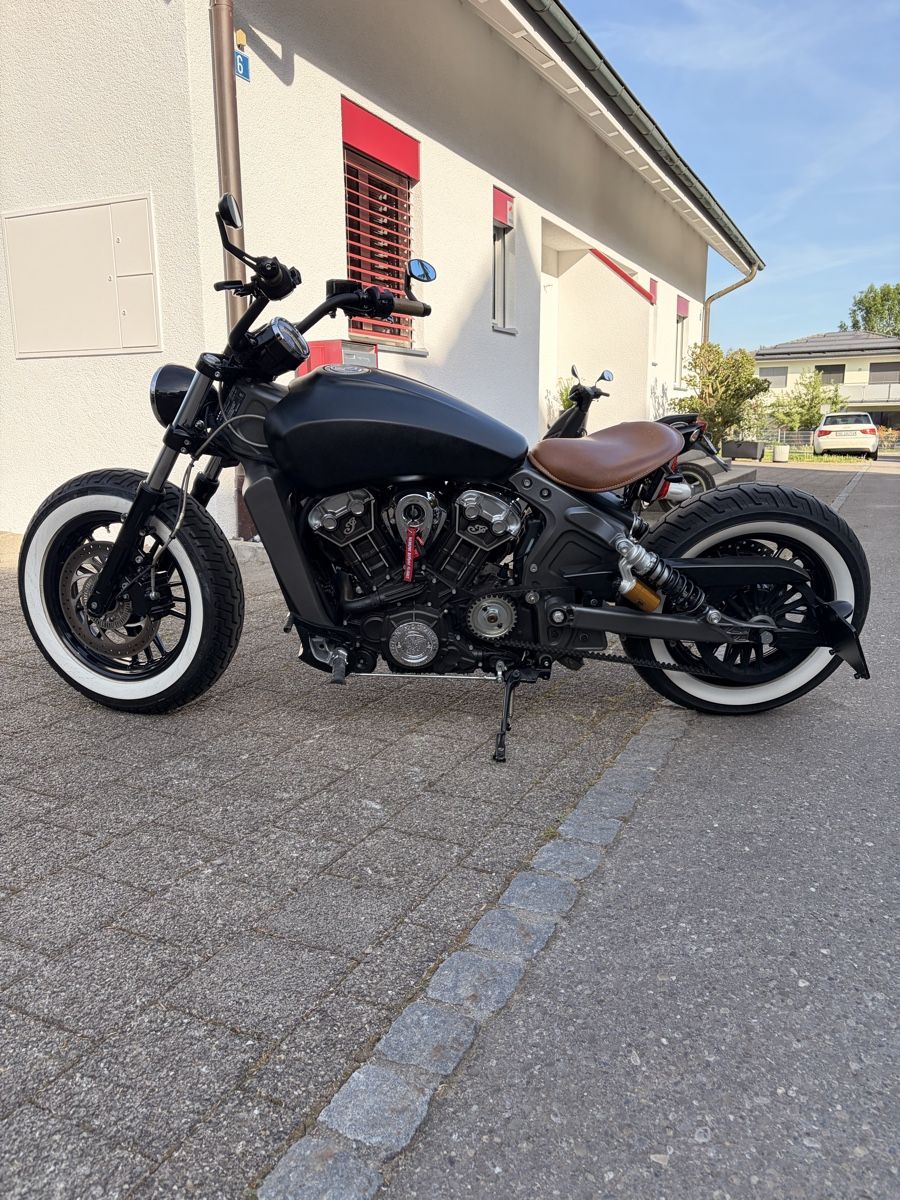Indian Motorcycle Chopper: Indian Scout Sixty Bobber Umbau – Usato da Boswil venduto da josymizu 5