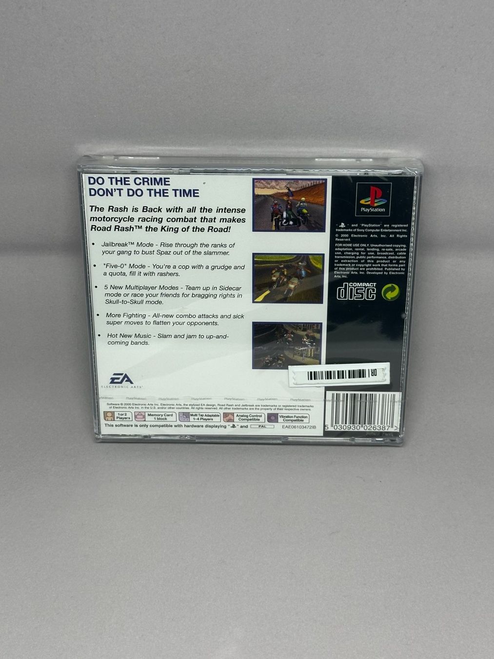 Sony Spiele: ROAD RASH BRANDNEU – Neu und originalverpackt aus Neuenkirch von Armsy 1